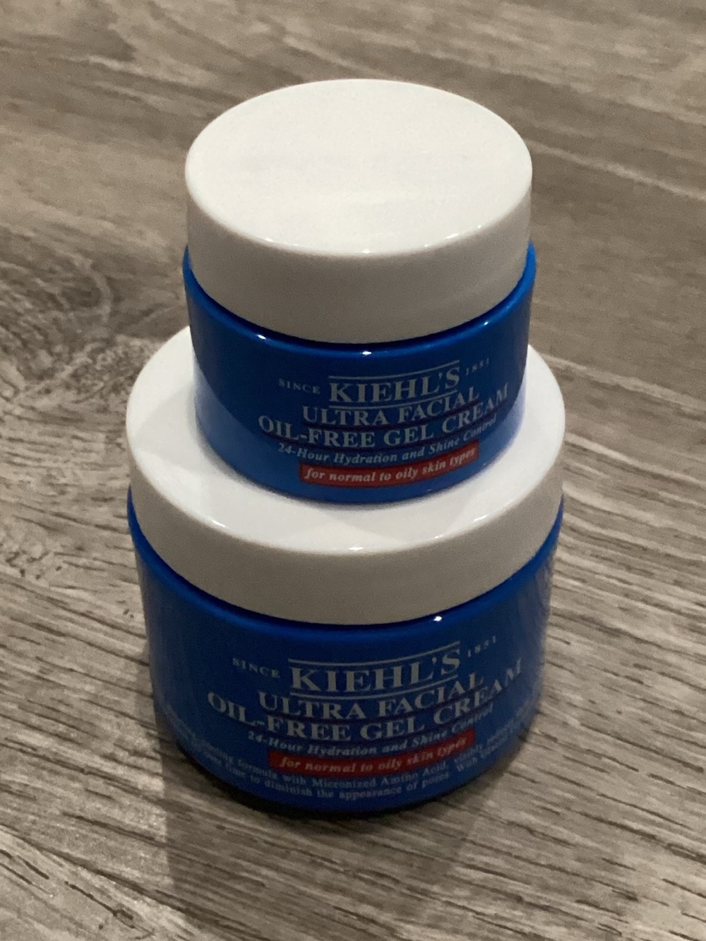 NEW SEALED 2 KIEHLS SINCE 1851 ULTRA FACIAL OIL FREE GEL CREAM MOISTURIZER DUO